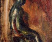 皮埃尔 奥古斯特 雷诺阿 : Study of a Statuette by Maillol